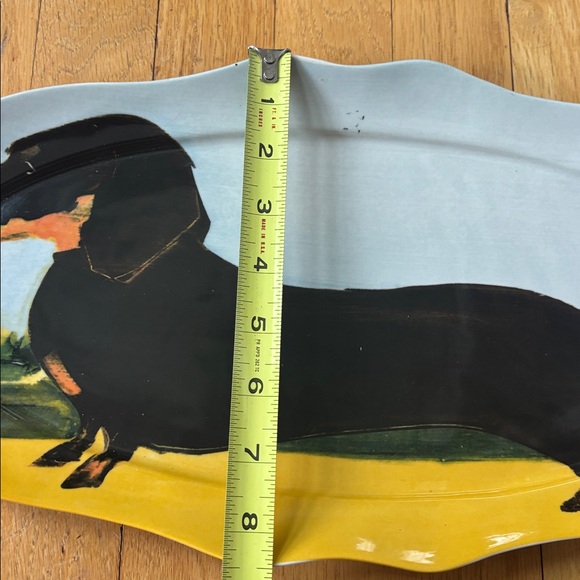 Sally Muir Anthropologie Dachshund Platter - Picture 13 of 14